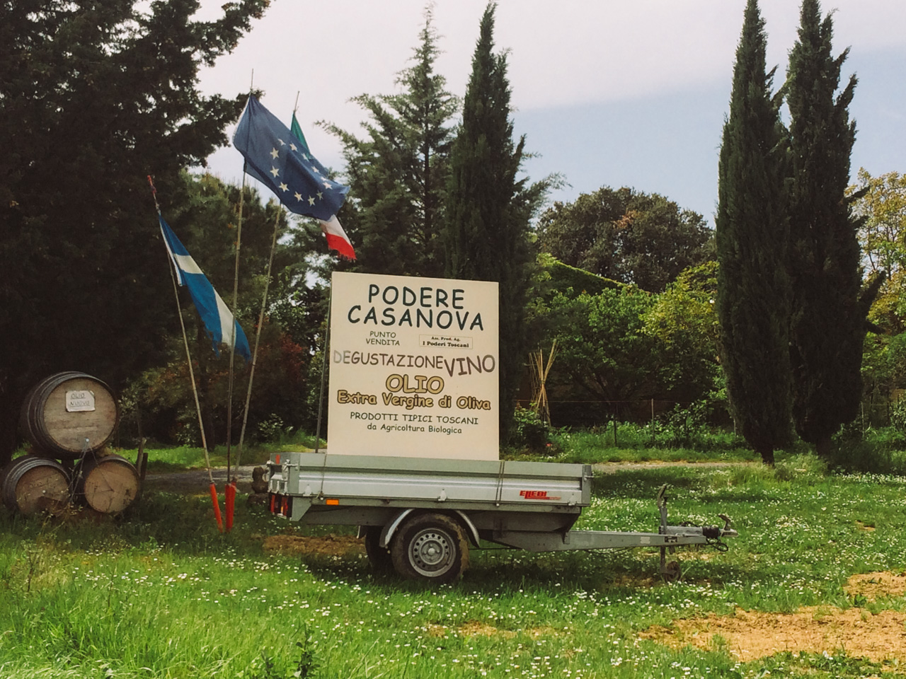 Placa da Podere Casanova