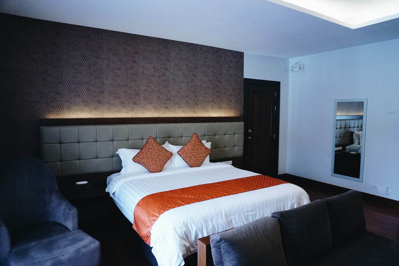 Quarto do hotel Coron Soleil Garden